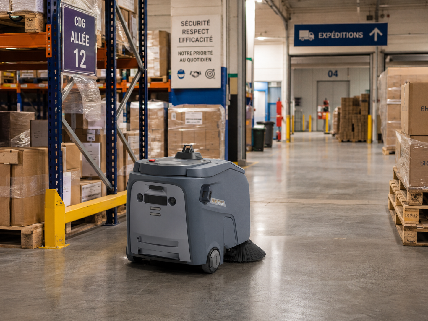 Centres logistiques & halls d’expédition Gausium Beetle