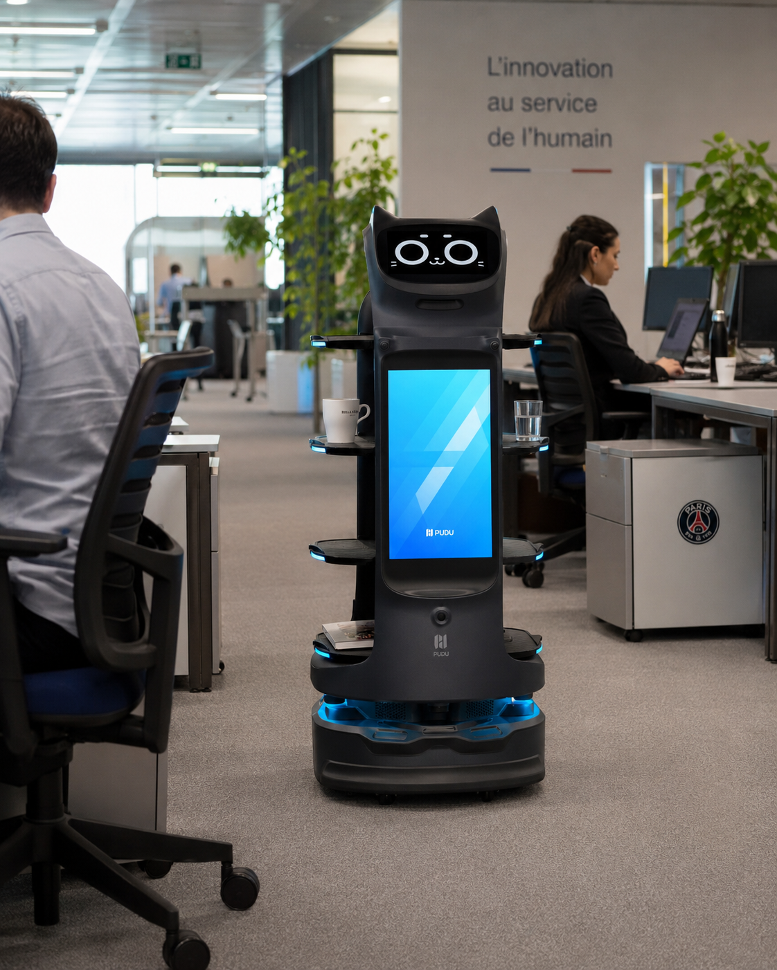 Bureau & espaces d’accueil - BellaBot Pro
