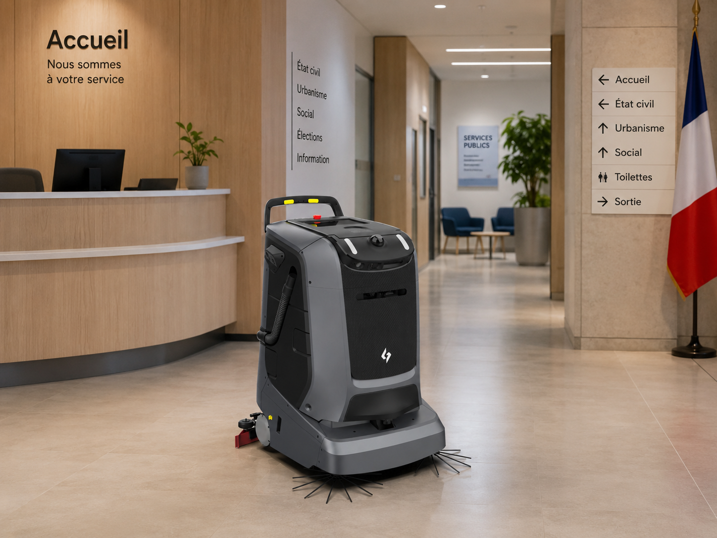 Bureaux & surfaces administratives Gausium Mira