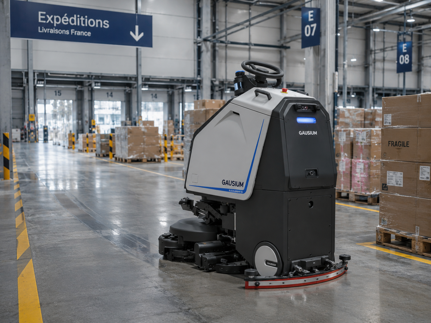 Centres logistiques & halls d’expédition