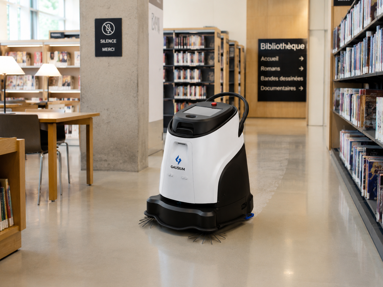 Bibliothèque Gausium Vacuum 40